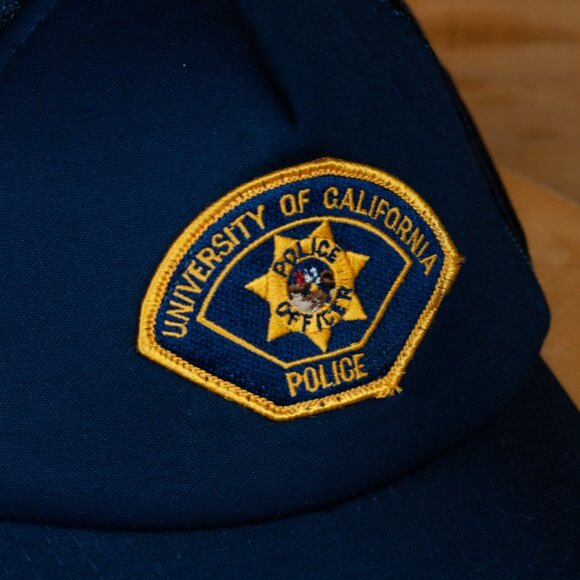 Vintage University Of California Police Trucker Hat - Picture 2 of 5